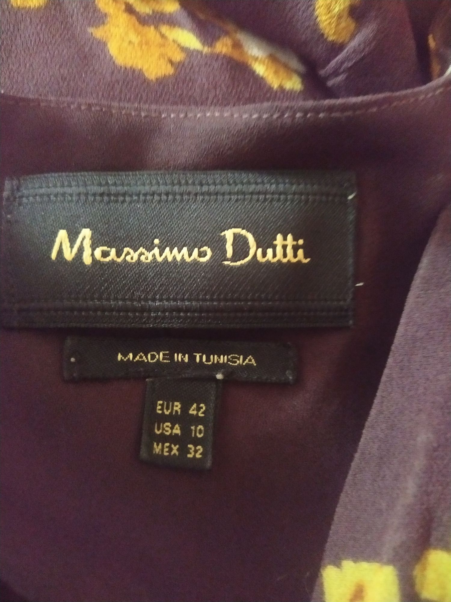 Massimo Dutti sukienka 42 długa jak nowa
