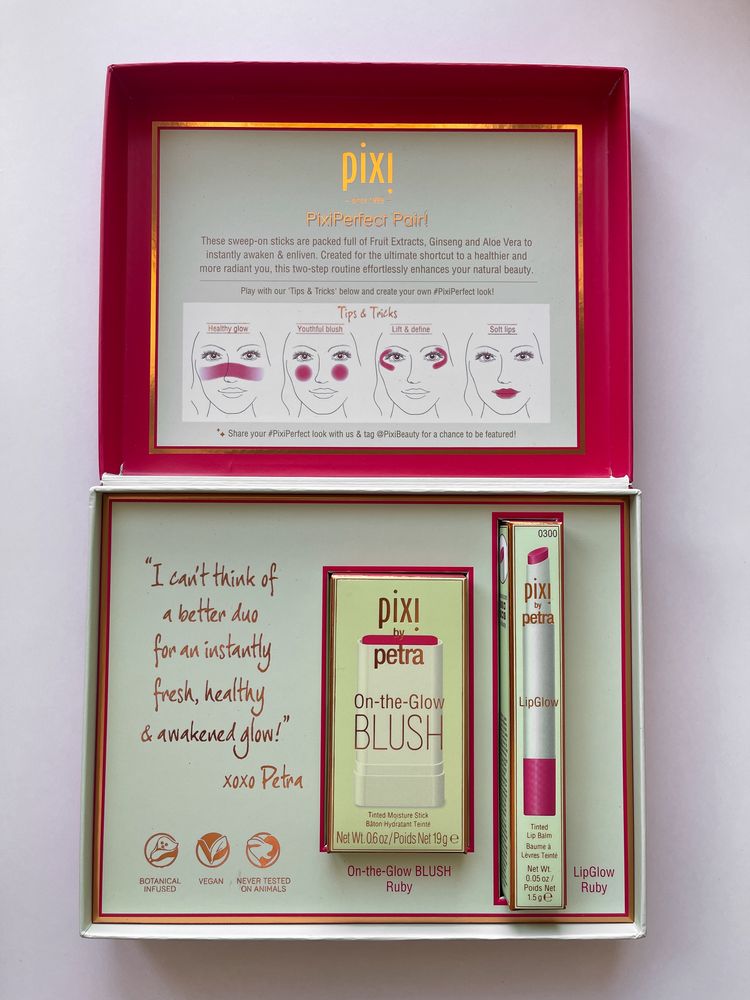 Pixi Beauty blush tinted balm róż w kremie i balsam do ust