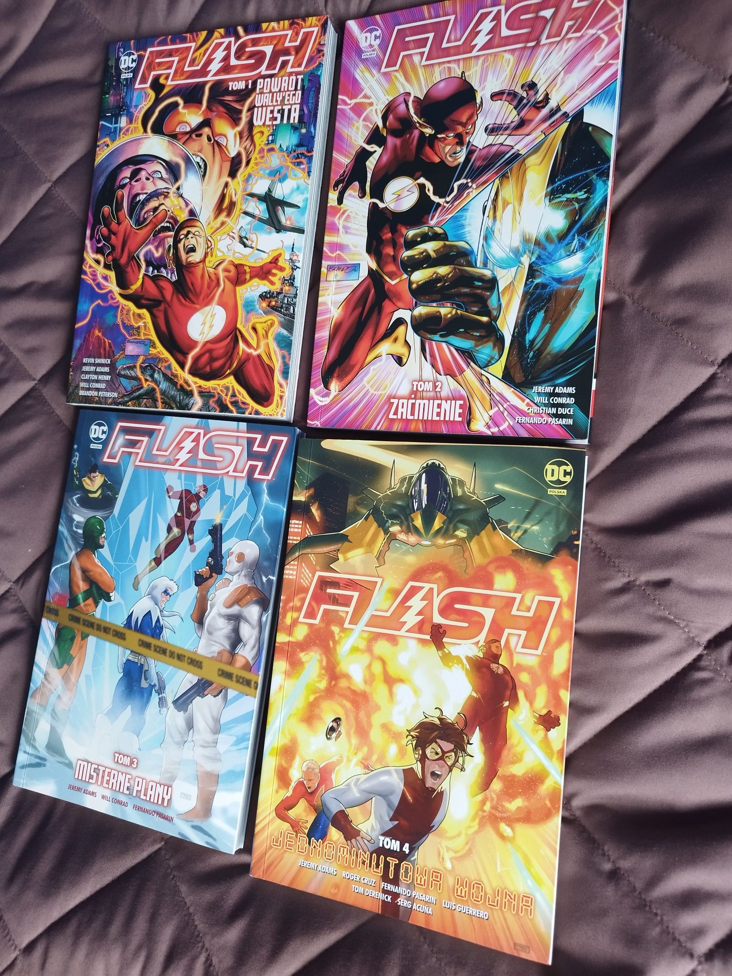 Flash Jeremy Adams tom 1-4