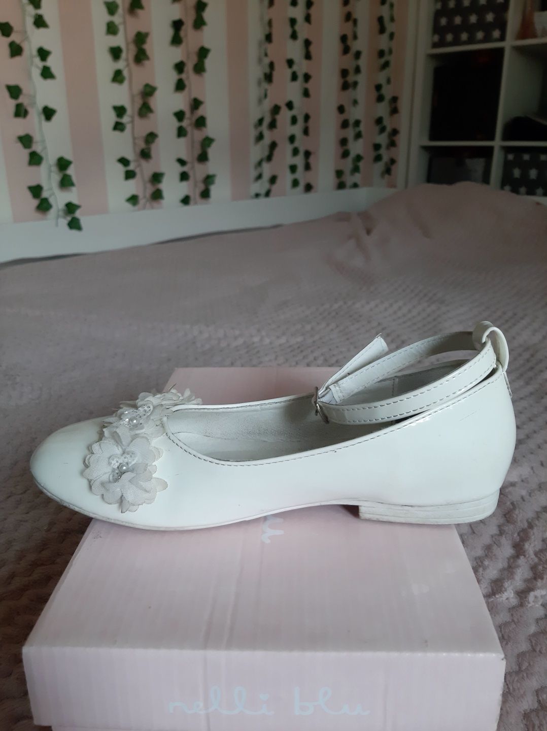 Buty Komunijne Białe Eleganckie CCC