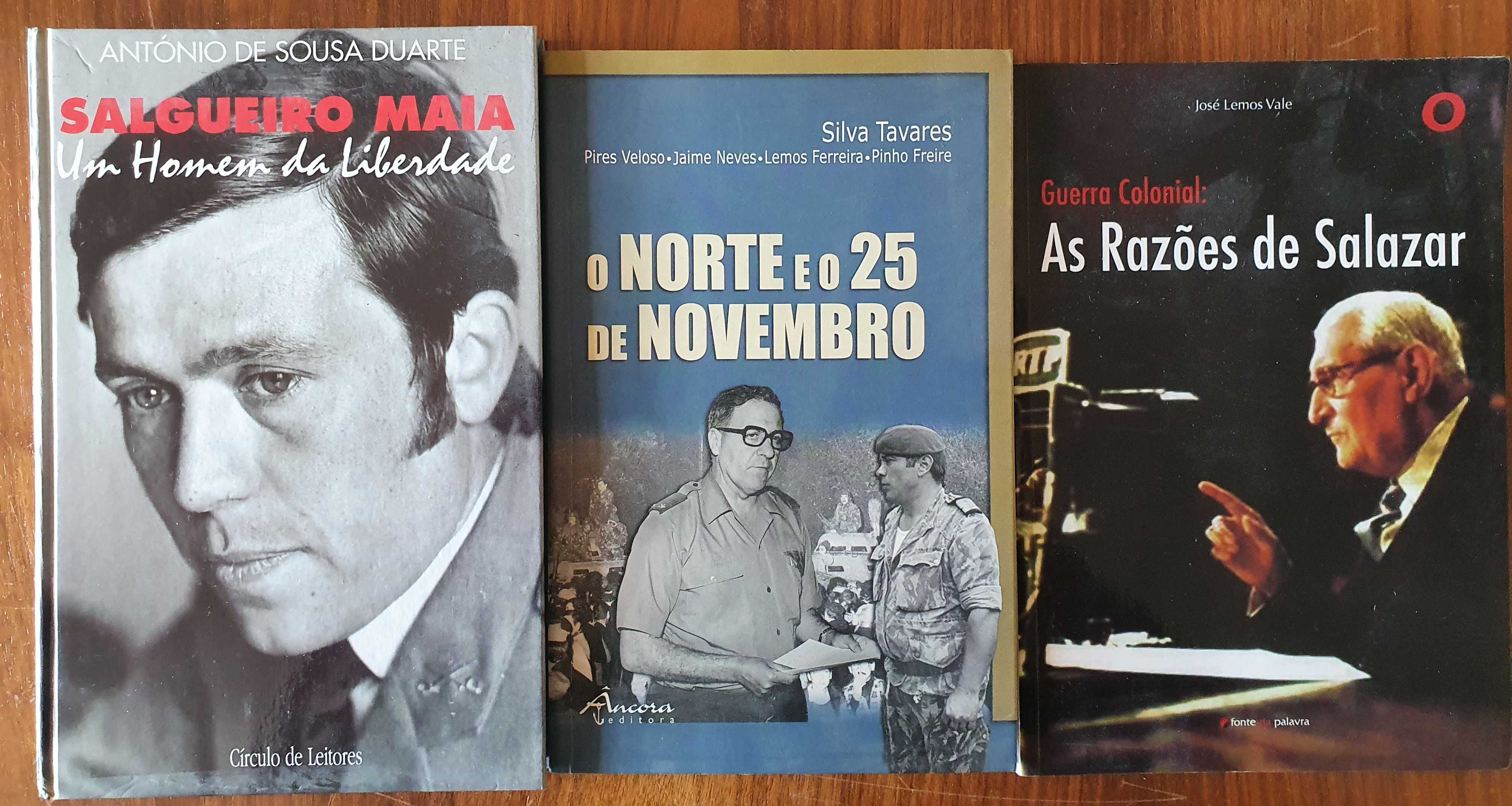 Livros Politica, Revolução, Salgueiro Maia, Marcello Caetano, Salazar