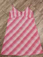 Sukienka letnia ciążowa różowa M L XL