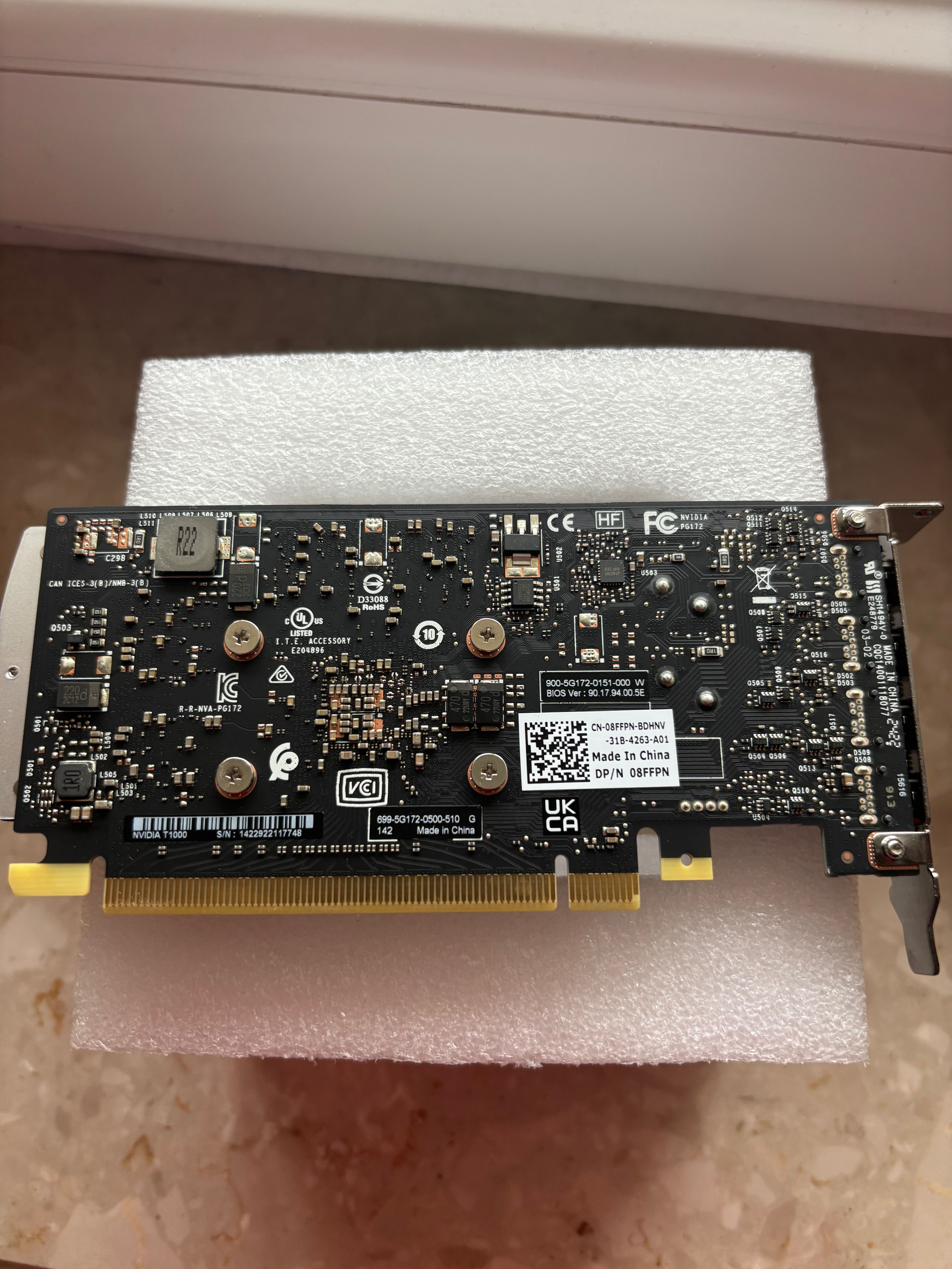 Karta graficzna Nvidia t1000 4gb gddr6 4 monitory