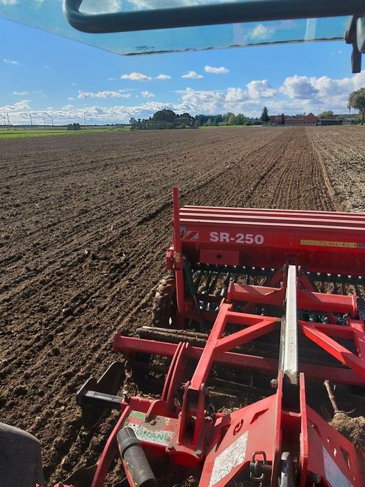 Zestaw  uprawowo siewny ago masz grano shark 2,5m