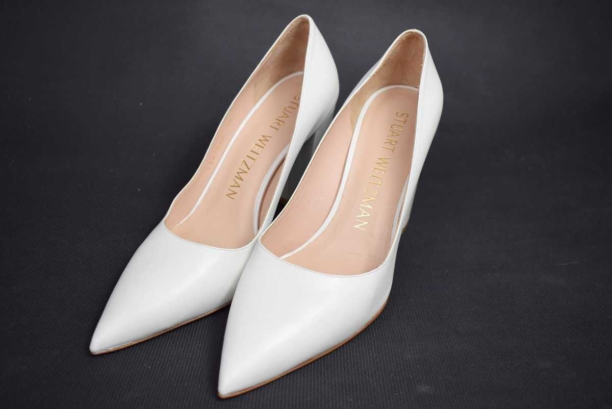 Stuart Weitzman, czólenka, skóra, (38)