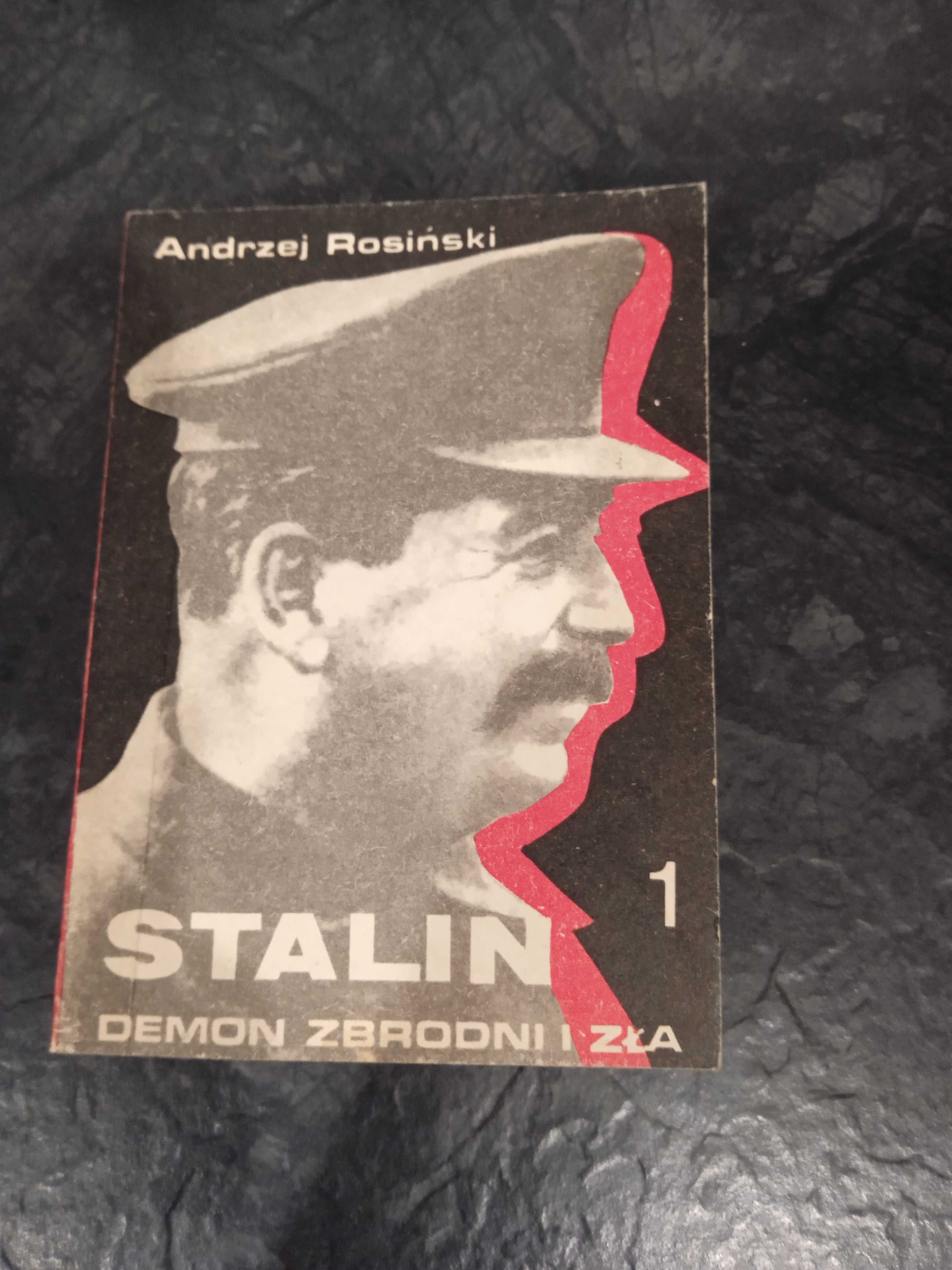 Ksiązka  pt." Stalin  demon zbrodni i zła"