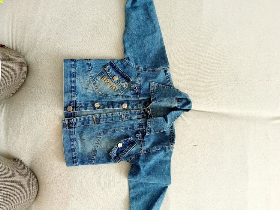 Kurtka dżinsowa chłopięca