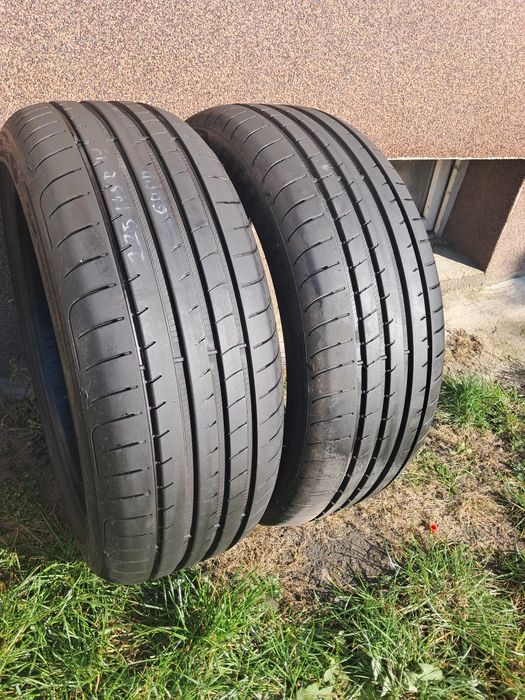 225/45 R19 96W - Goodyear Eagle F1 - BMW - 47/2022  ~7mm -  cena=2szt