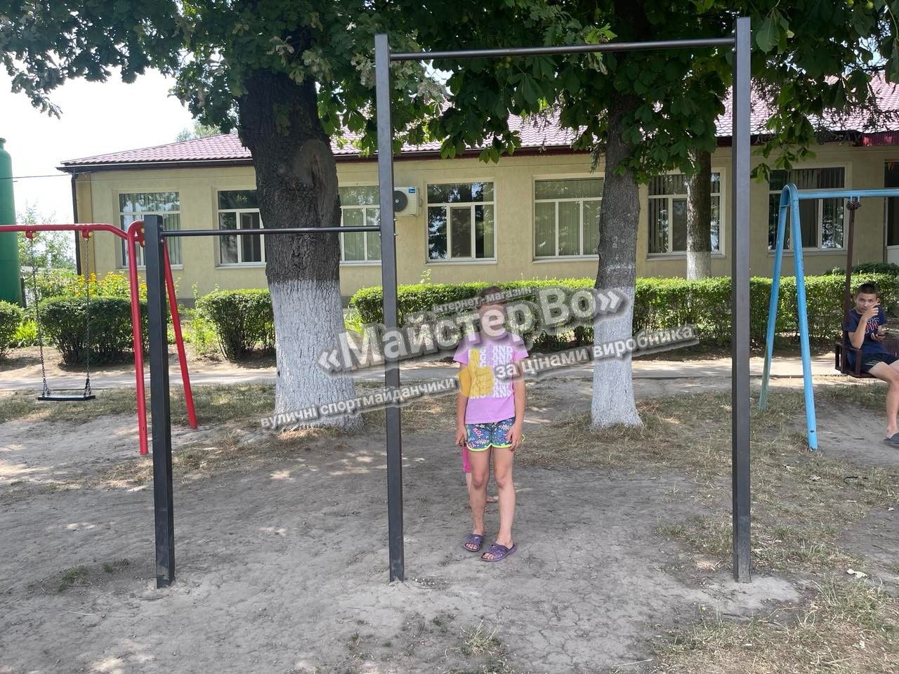 Вуличний турнік перекладина / спортмайданчики для вулиці брусі рукохід