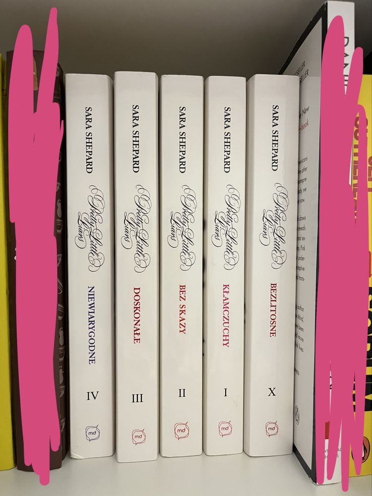 Sara Shepard pretty little liars część 1 2 3 4 10 I II III IV X