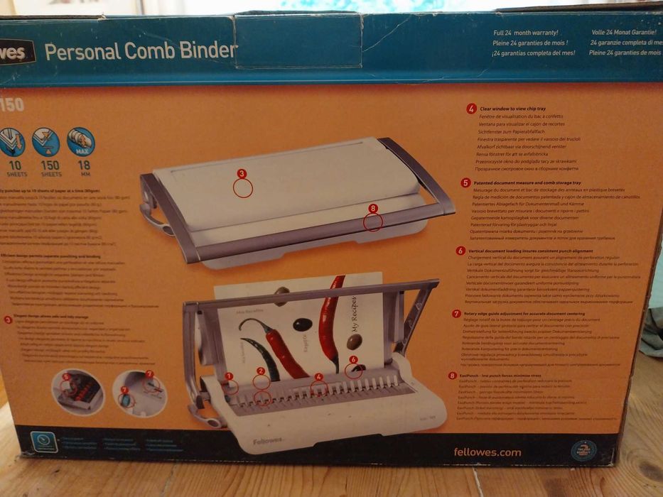 Personal comb binder