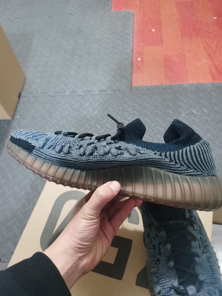 РОЗПРОДАЖ! Yeezy Boost 350 V2 CMPCT “Slate blue” 11US (29 см) оригінал