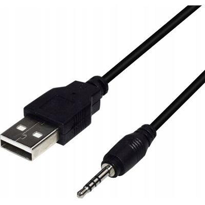 Kabel Usb 2.0 Do Mini Jack 3.5Mm Aux 60Cm