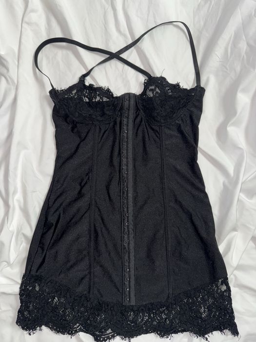 Пеньюар кружевной ночнушка черный