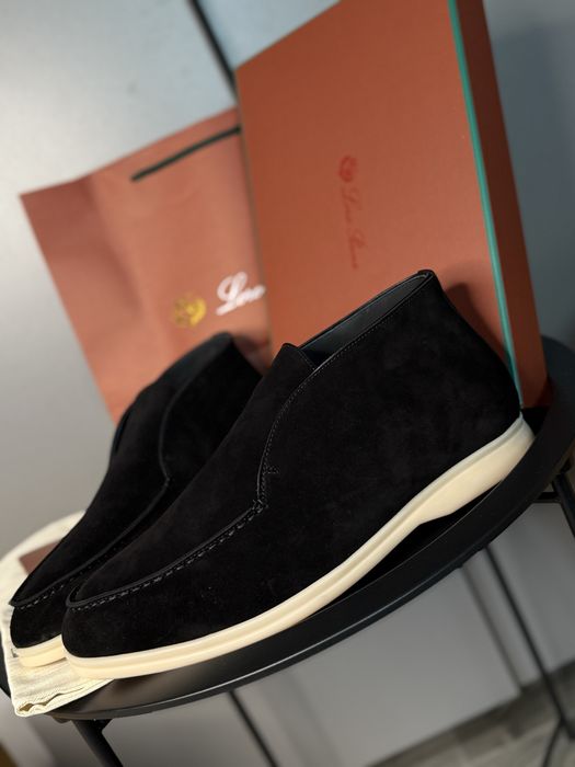 Лофери чоловічі лоро піана зимові loro piana кеди з хутром чоловічі