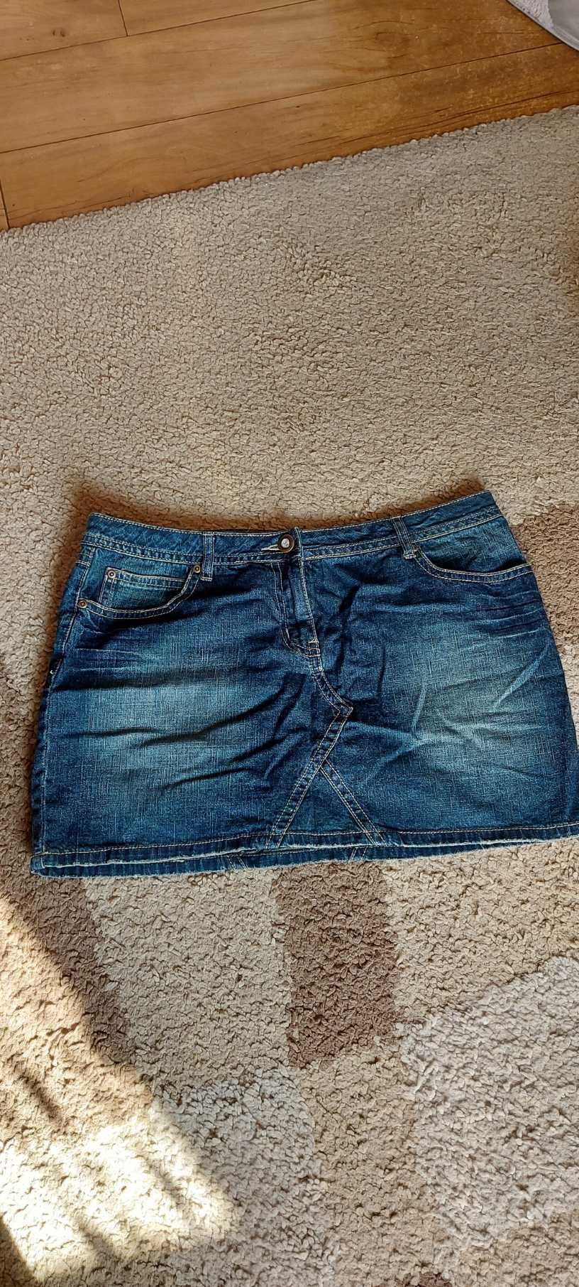 spódniczka jeans roz.42 cm