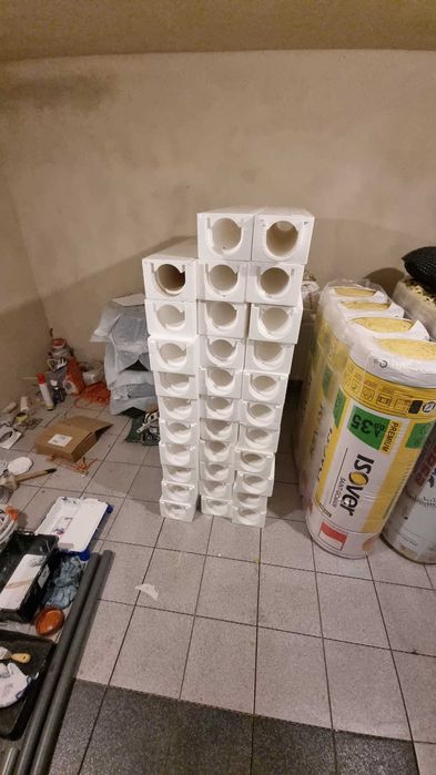 Siba Modern, izolacja rury spustowej  dł. 1000 mm,  32 sztuki