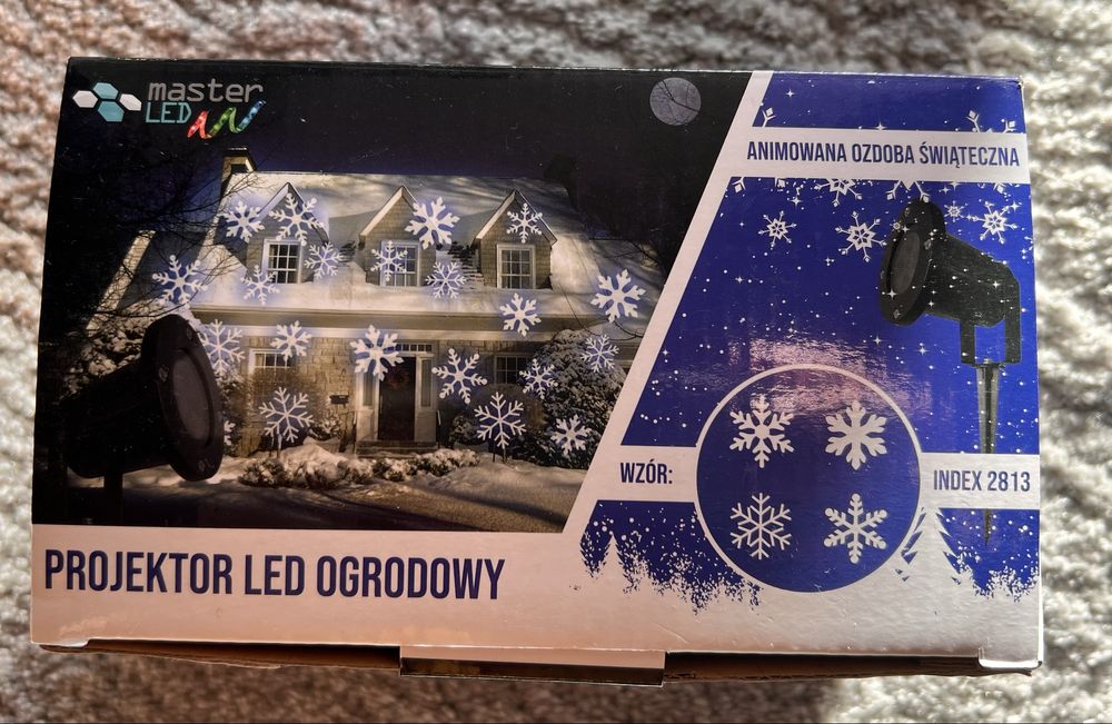 Projektor LED ogrodowy nowy-transport 20km