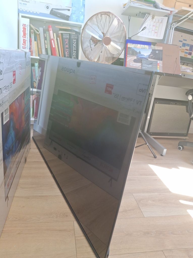 Telewizor 65 cali Hisense uszkodzona matryca