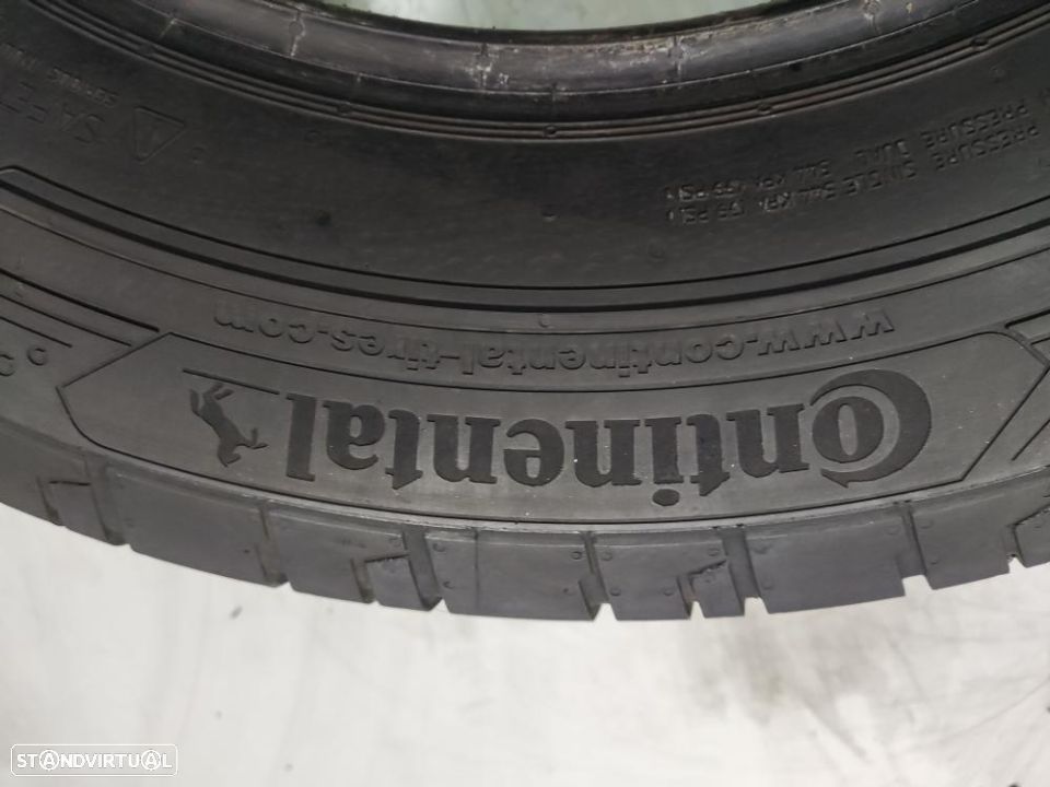 2 pneus semi novos 225-65r16c continental - oferta dos portes