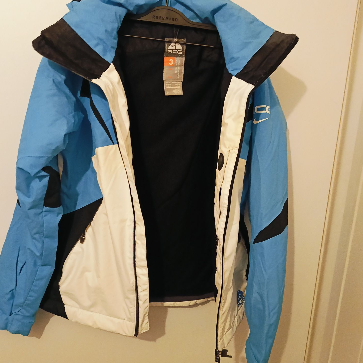 Kurtka Nike acg S niebieska narciarska