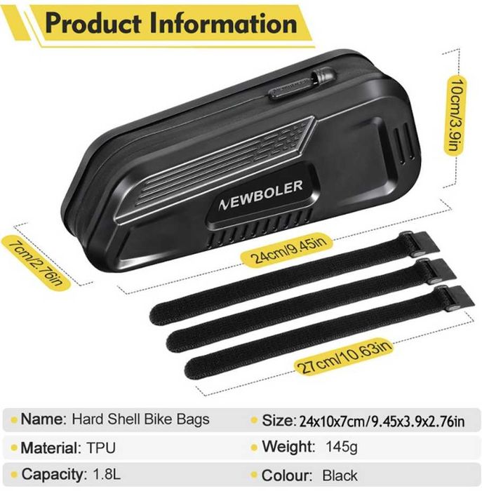 Сумка на раму, велосумка на багажник, треугольник, бардачок, карман