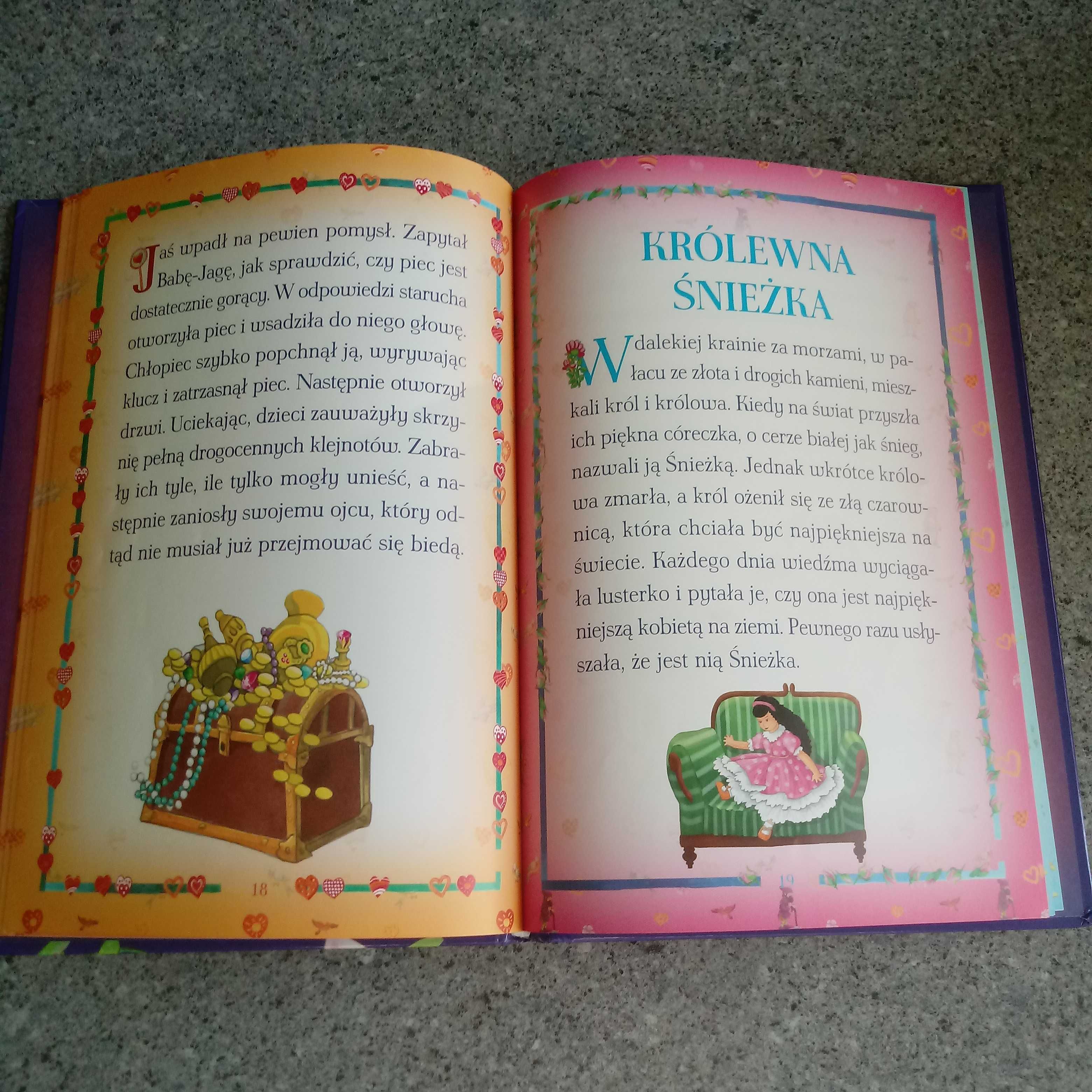 Książka Królewna Śnieżka i inne baśnie W. i J. Grimm bajki dla dzieci