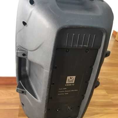 2 COLUNAS - Prof ABS 15" 800Wmáx V-SOUND Passivas VSS15