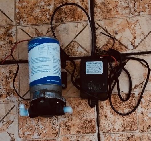 Помпа для фільтру води зворотнього осмаса