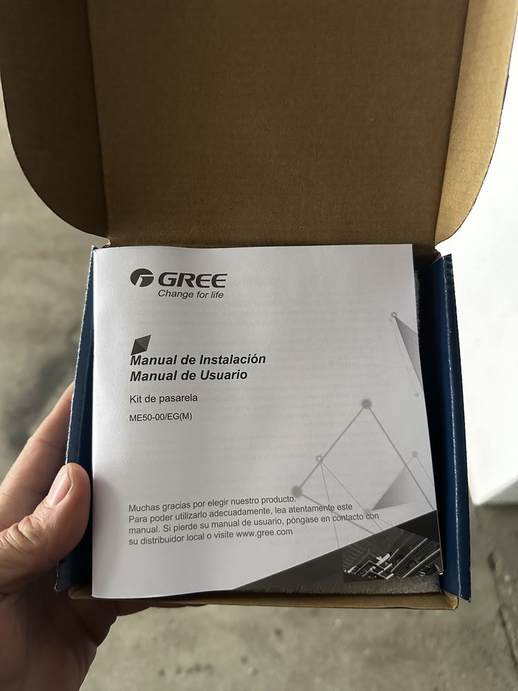 Kit wifi Modbus Gateway Model: ME50-00/EG (M)