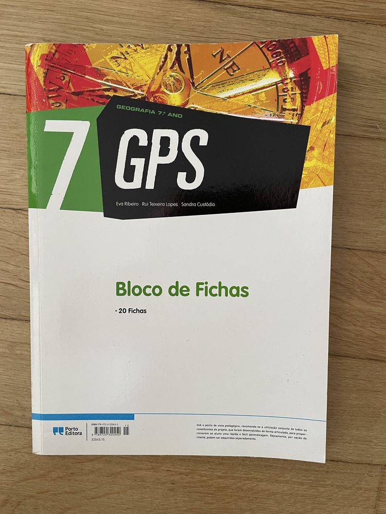 GPS 7, Manual de Atividades e Bloco de Fichas, Geografia