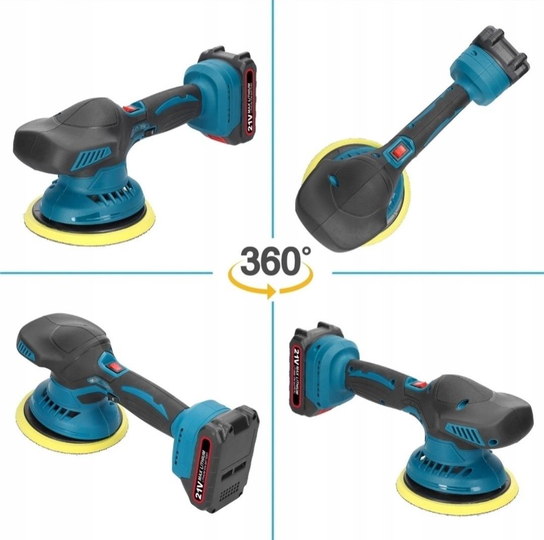 Polerka Samochodowa do baterii Makita 18V 6 biegów