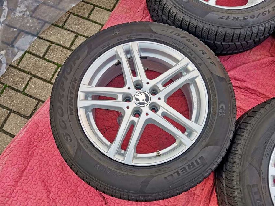 KOŁA zima 17' SKODA KODIAQ ET36 - 5x112 - 215/65/17 Pirelli