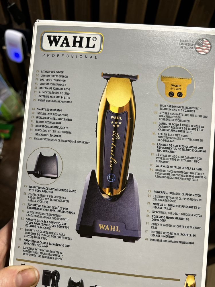 Машинка для стрижки  Wahl magic clip cordless+тример+шейвер