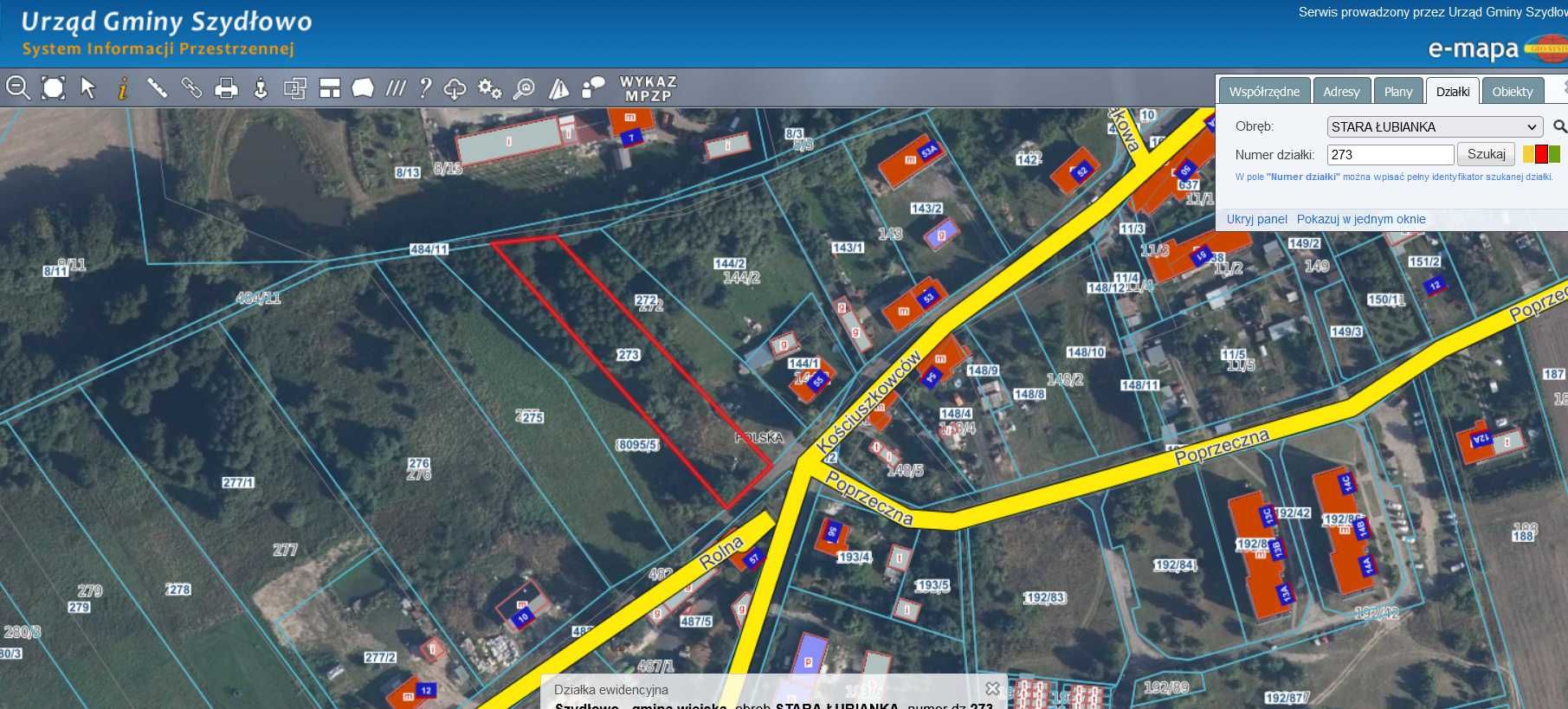 działka ok.10 km Piła warunki zabudowy  2100 m2 duża na dom sad staw