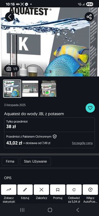 Ogłoszenie dla klienta