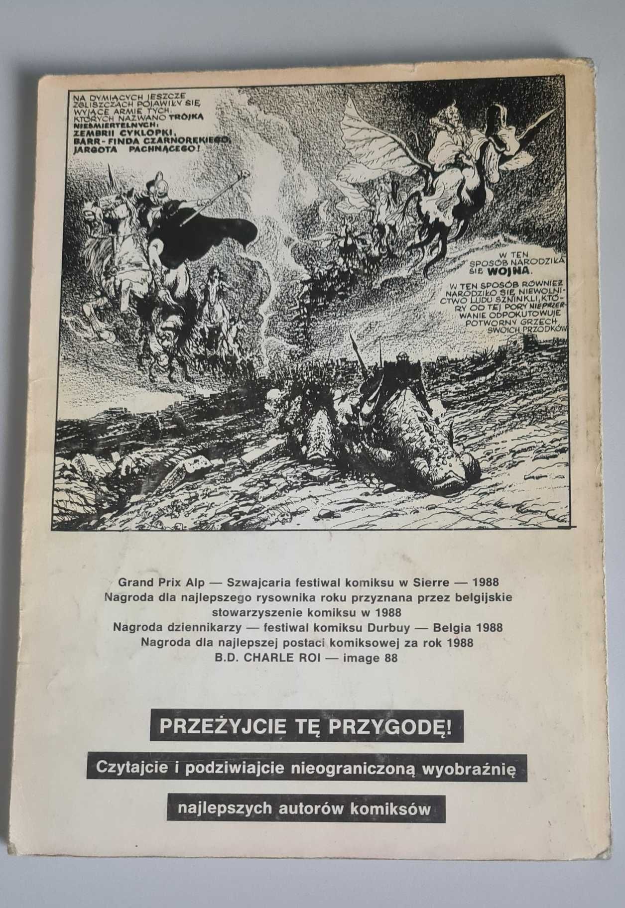 Komiks PRL Szninkiel. Rosiński. I wydanie. 1988