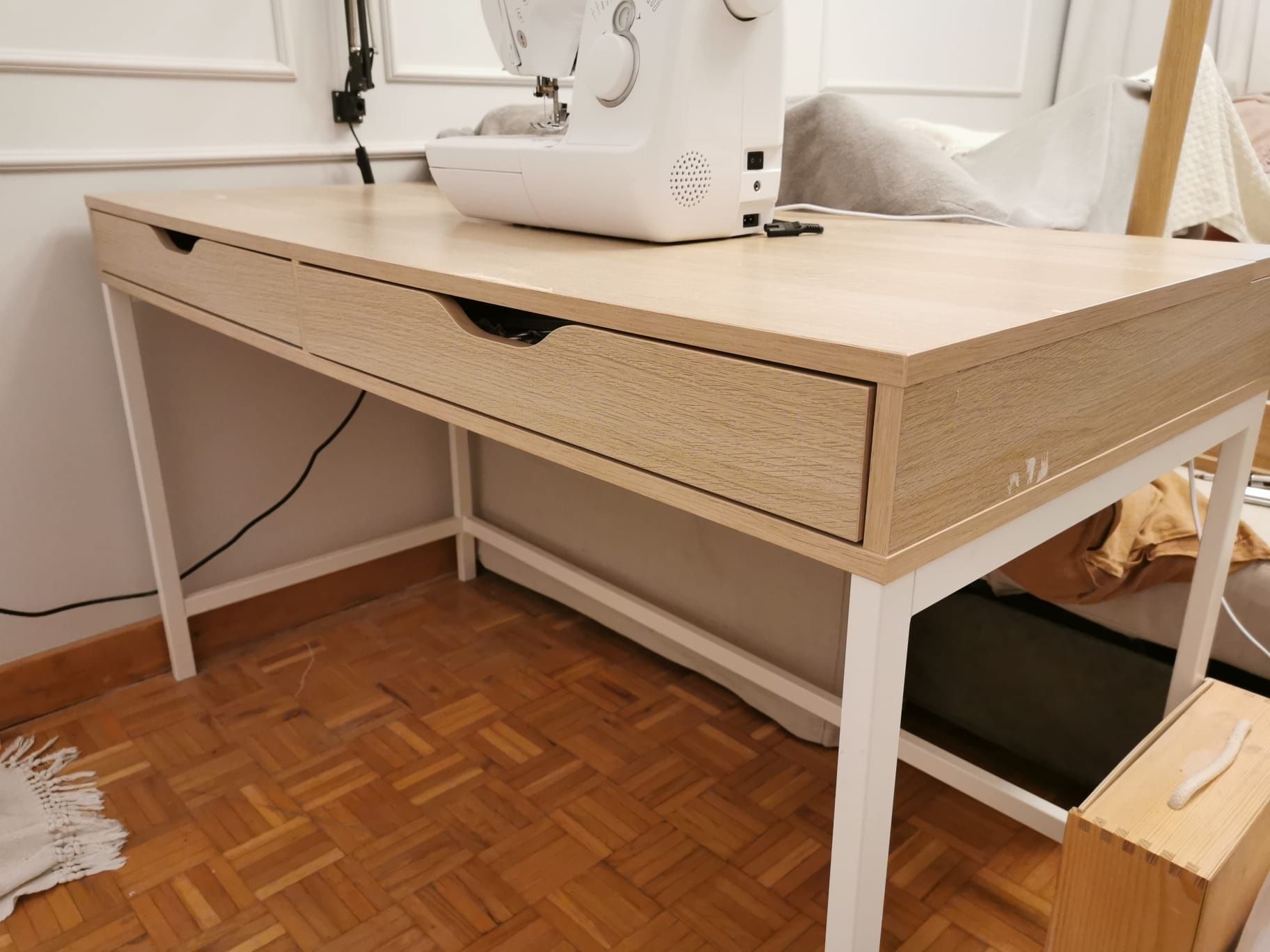 Duże biurko Ikea