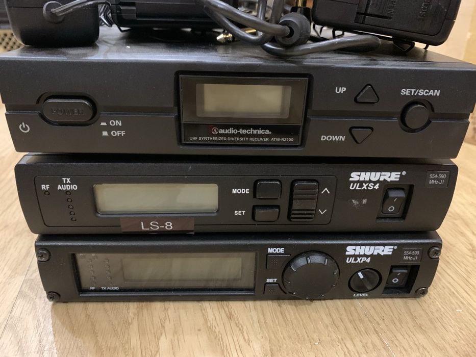 Продам інструментальні радіосистеми Shure ULXP4 Audio-Technica