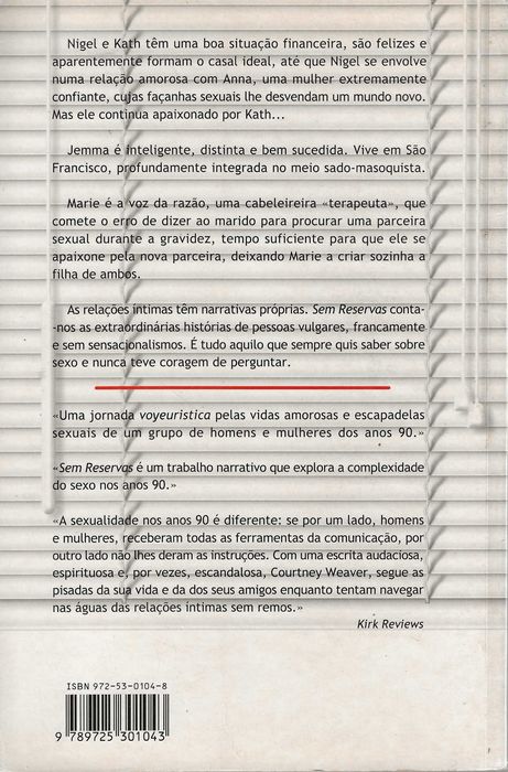 Sem Reservas – As Extraordinárias Vidas Íntimas de Gente Vulgar