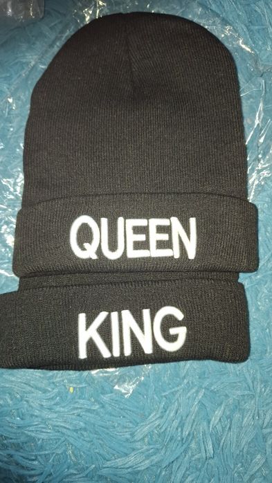 Czapki king & Queen