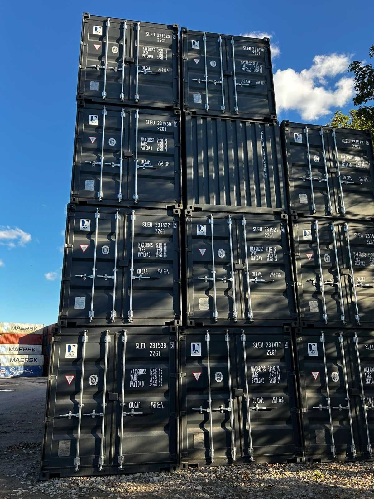 Kontener 20ft DV/DC (6m) – Magazynowy / Morski – Transport Cała Polska