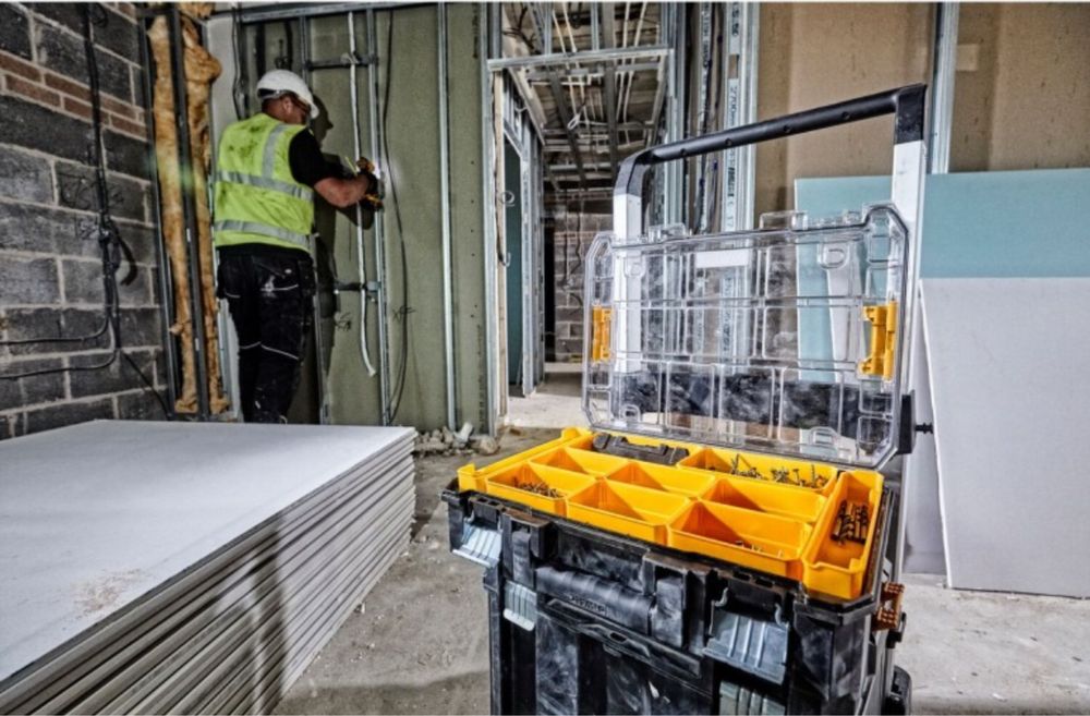 DEWALT Organizer Kuferek Pojemnik na Narzędzia Wodoszczelny TSTAK