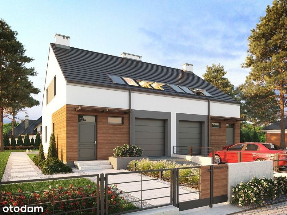 Dom w zabudowie bliźniaczej pow126m2 SSZ działka 600m2 iPhone+