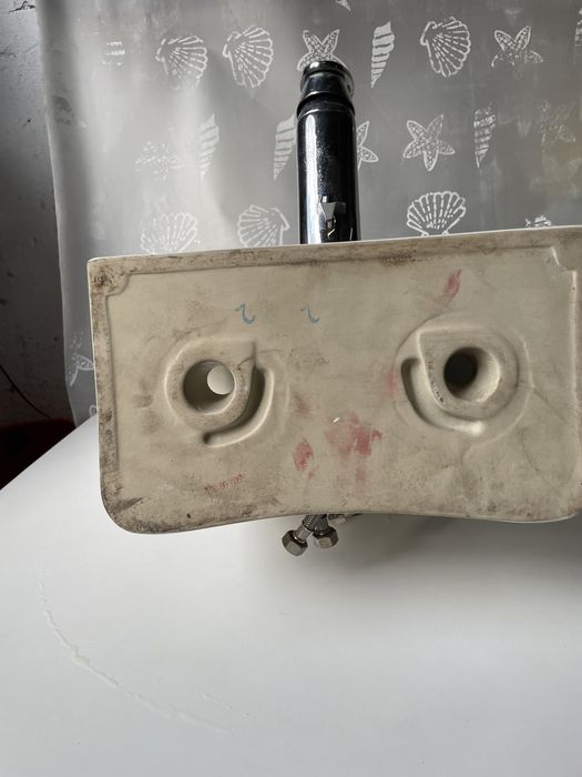 Bidet Włoski prostokąt modny z bateria i odplywem