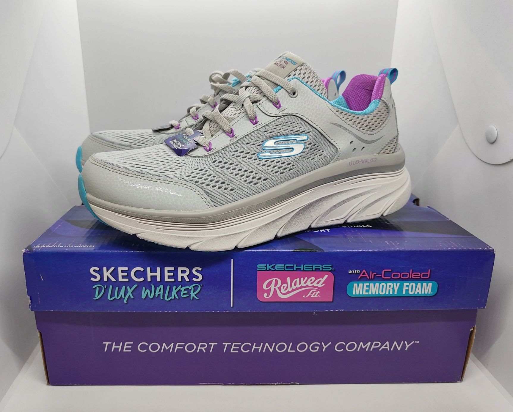 Кожаные 26 27см кроссовки Skechers оригинал