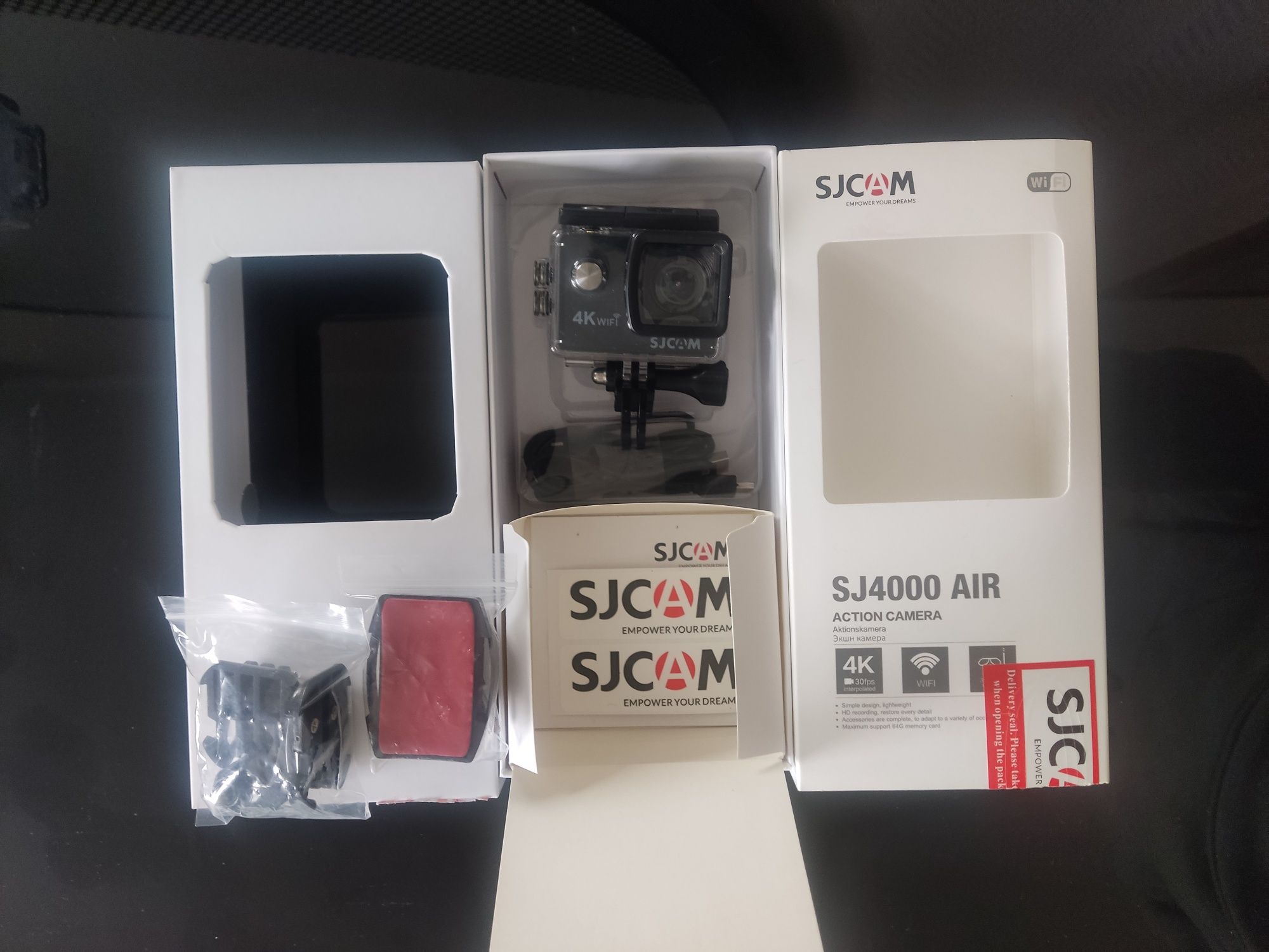 +ПОДАРУНОК до Екшн камера SJcam SJ4000 AIR 4K Чорний