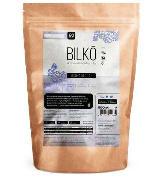 Протеїн Ізолят 87% белка Bilko Польша 1,8 кг.