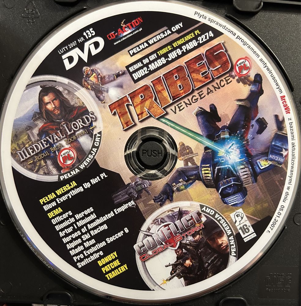 Gry PC CD-Action DVD nr 135: Tribes, Medieval Lords