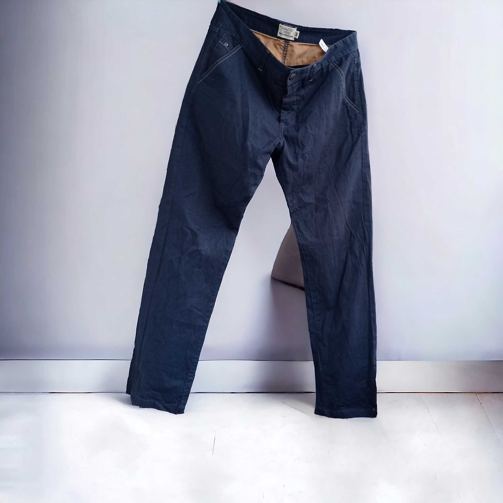 Reserved весенне-летние джинси чоловічі, кольор синiй, W34, новi